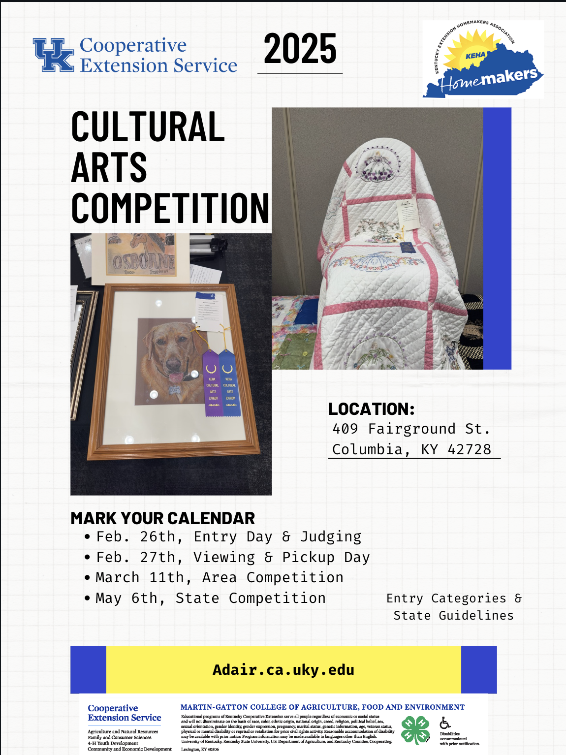 Cultural Arts Flyer